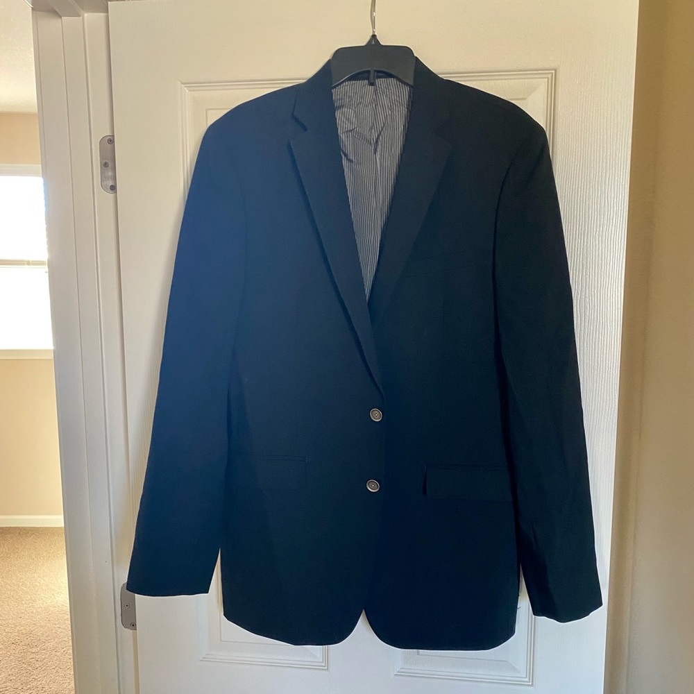 Like new Calvin Klein black suit jacket
